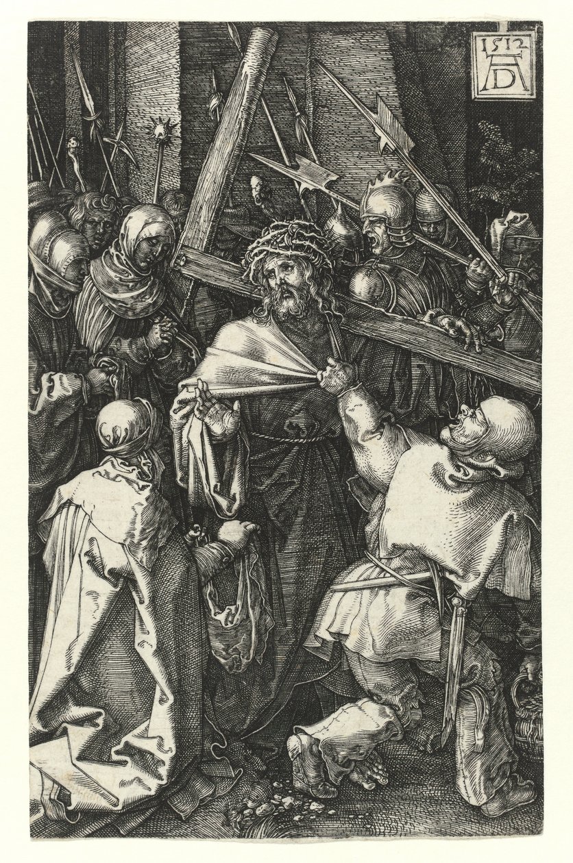 Kristus bär korset, 1512 av Albrecht Dürer