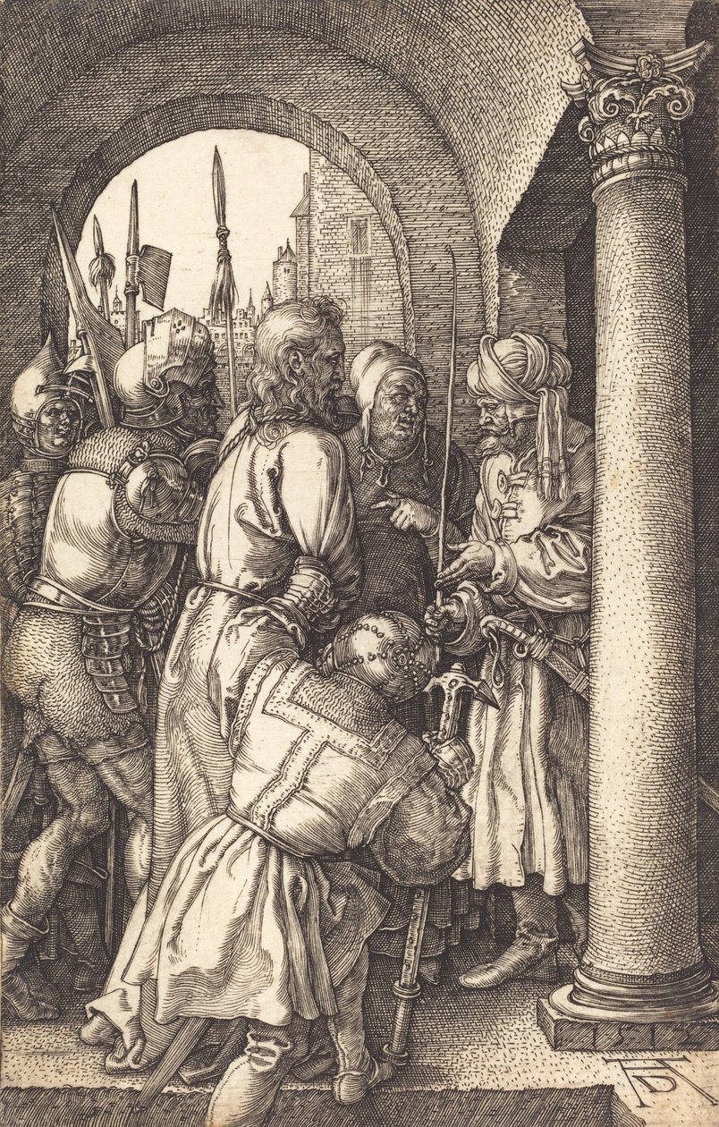 Kristus före Pilatus, 1512. av Albrecht Dürer