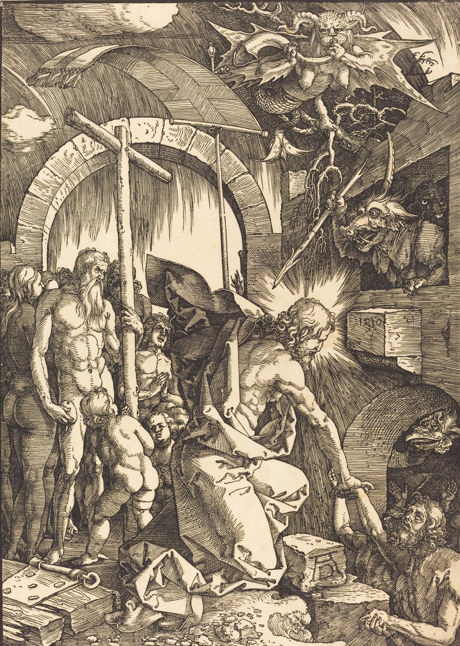 Kristus i Limbo, 1510. av Albrecht Dürer