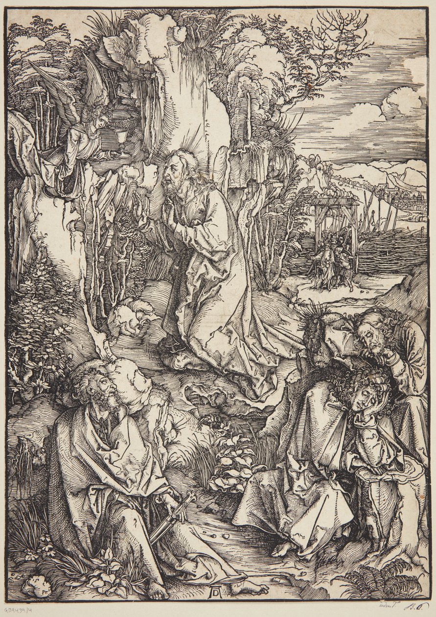 Kristus från Oljeberget av Albrecht Dürer
