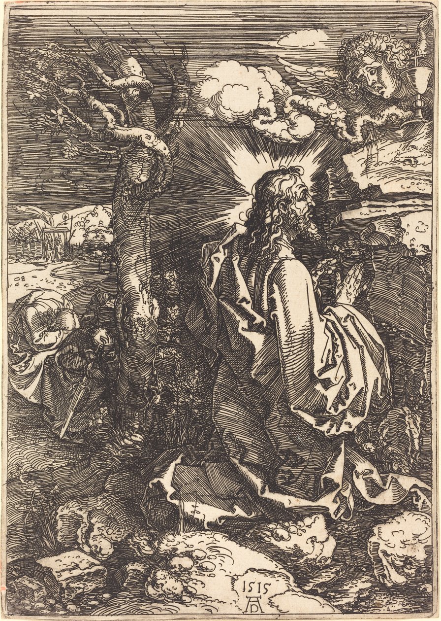 Kristus på Oljeberget av Albrecht Dürer