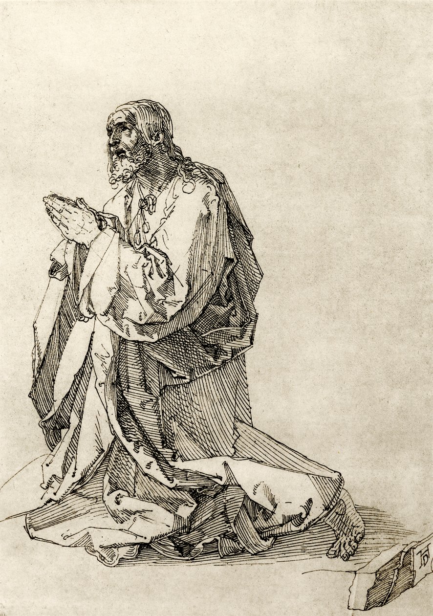 Kristus på Oljeberget av Albrecht Dürer