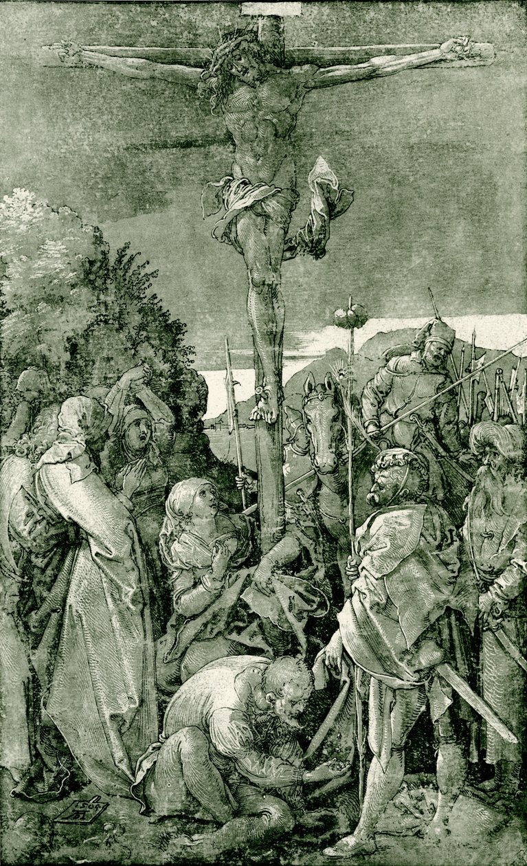 Kristus på korset av Albrecht Dürer