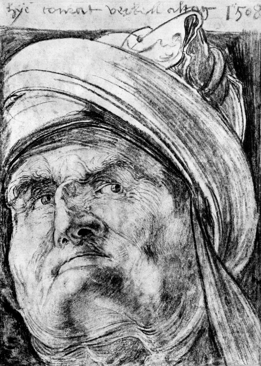 Conrad Verkell, 1508, 1936 av Albrecht Dürer