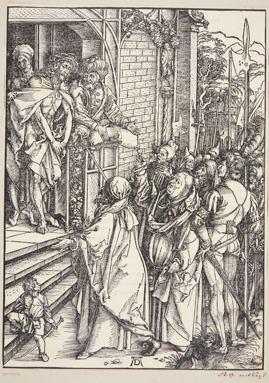 Ecce Homo - Presentationen av Kristus av Albrecht Dürer