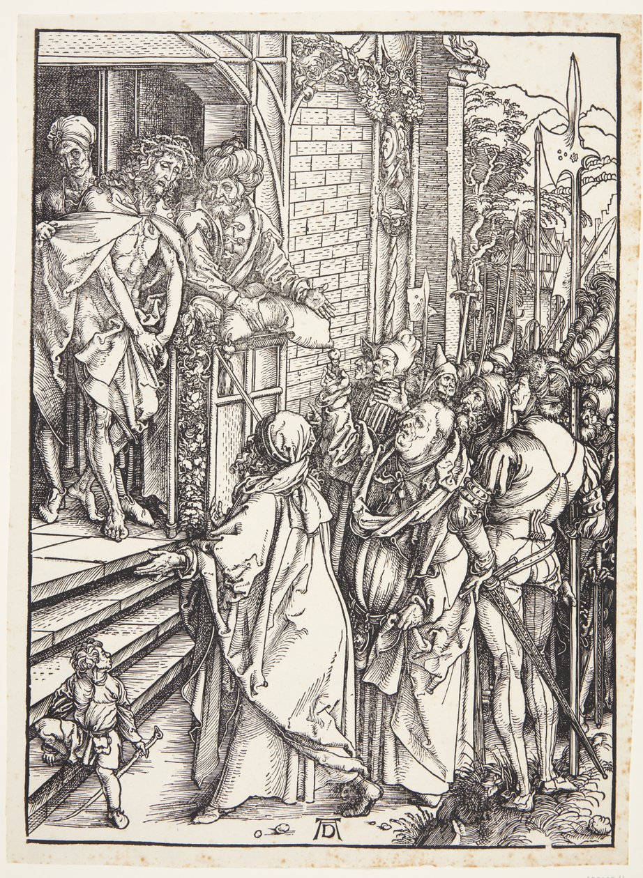 Ecce Homo - Presentationen av Kristus av Albrecht Dürer