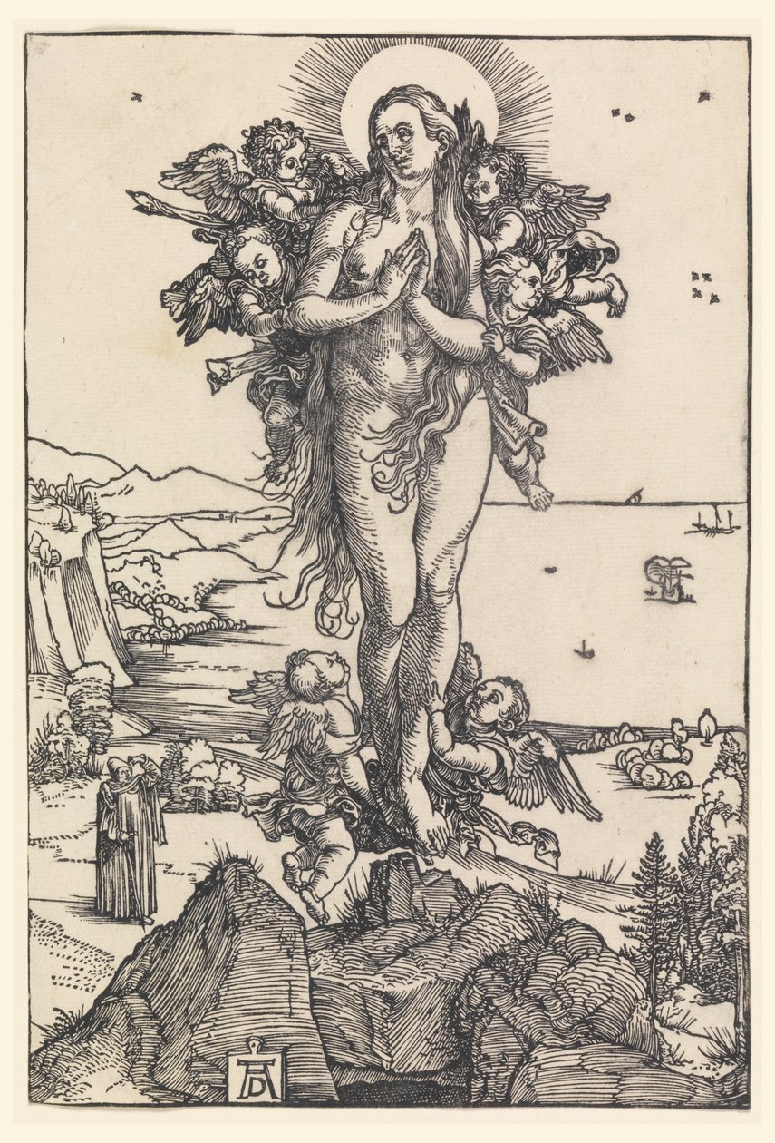 Upphöjning av Sankta Maria Magdalena av Albrecht Dürer