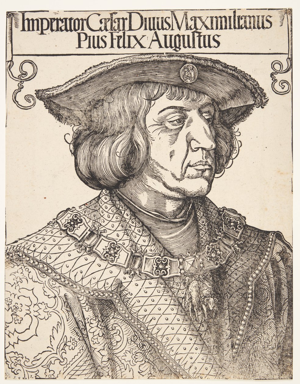 Kejsar Maximilian I av Albrecht Dürer