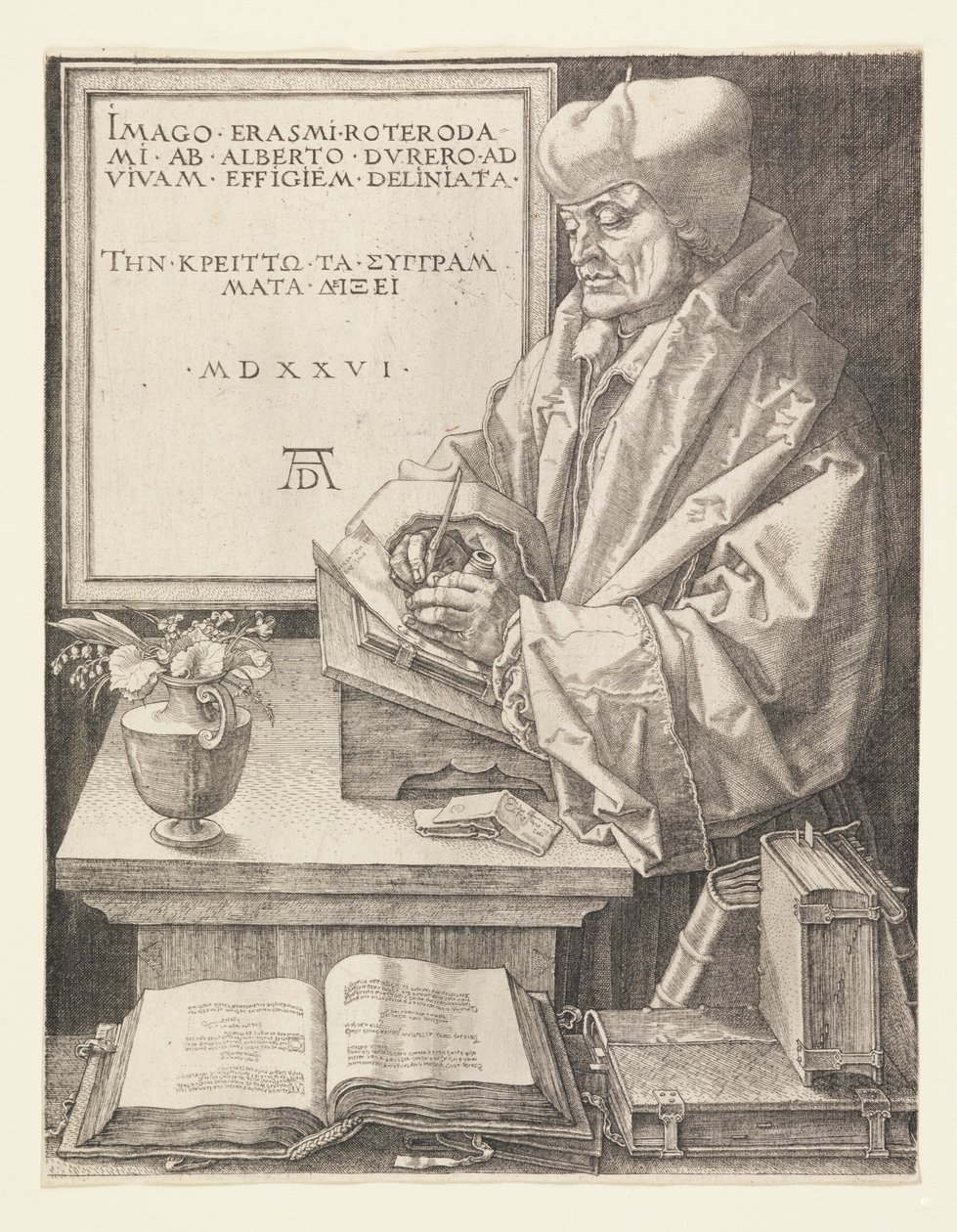 Erasmus av Albrecht Dürer