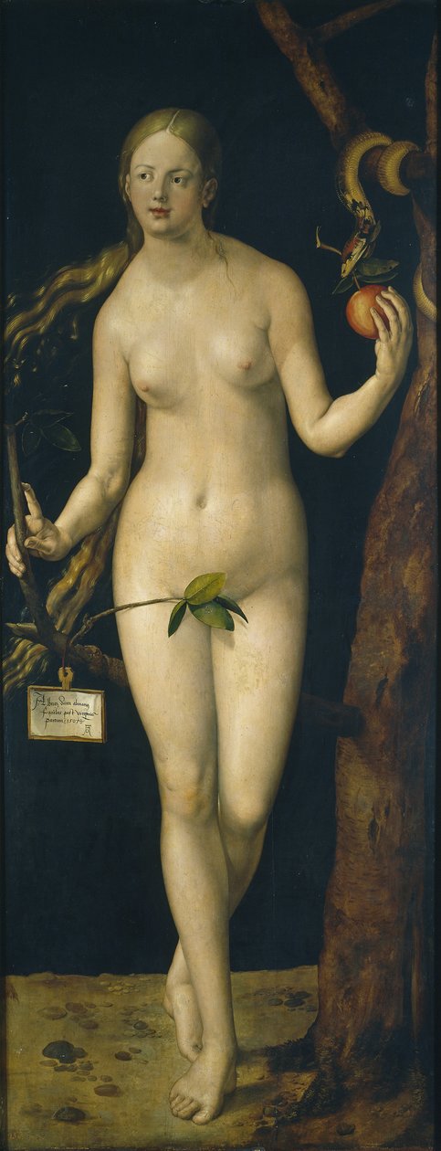 Eva, 1507 av Albrecht Dürer