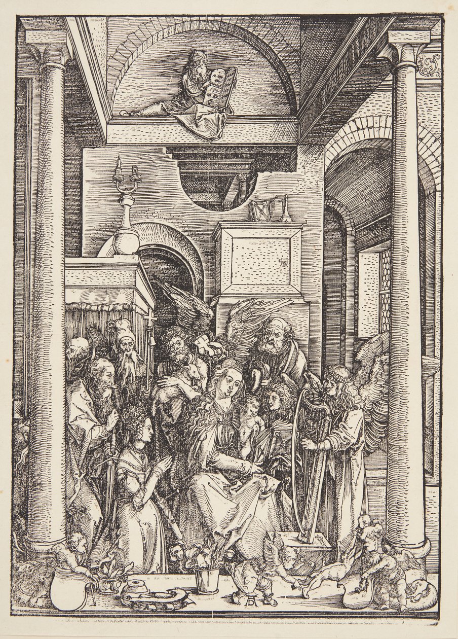 Förhärligande av Jungfrun av Albrecht Dürer