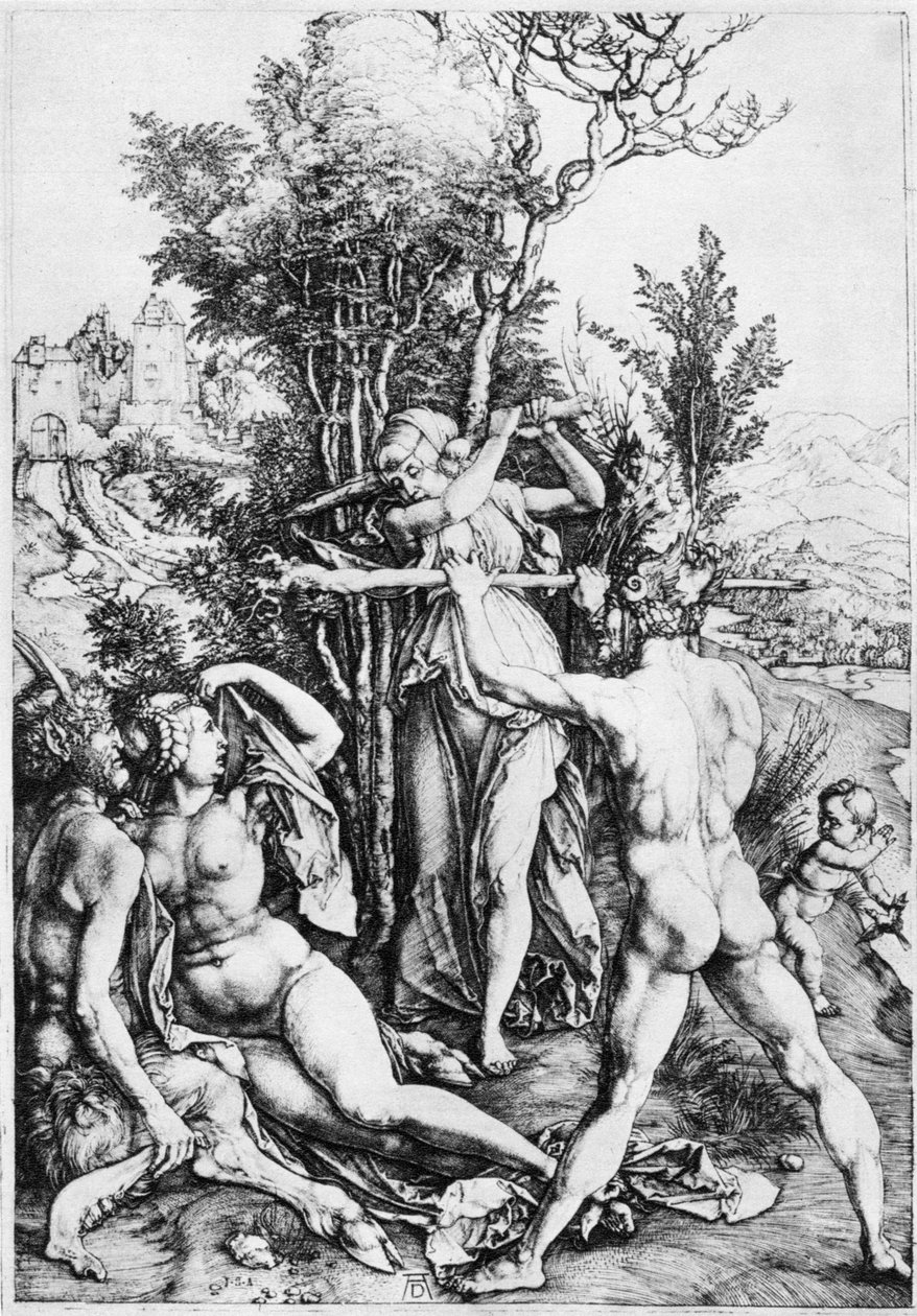 Hercules, c1500, 1936 av Albrecht Dürer