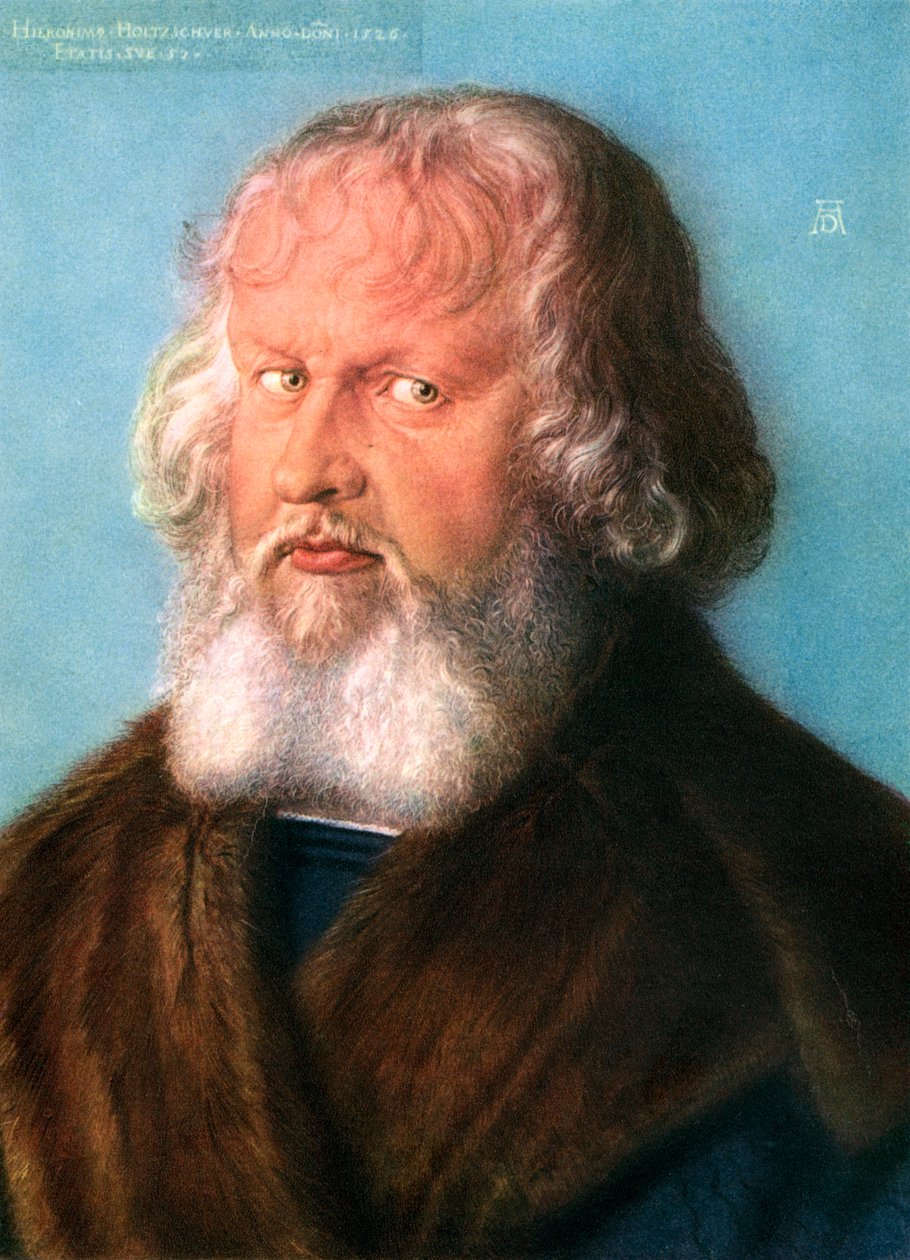 Hieronymus Holzschuher, 1526, 1936 av Albrecht Dürer