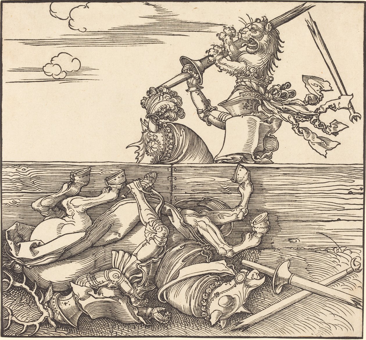 Italiensk torkning av Albrecht Dürer