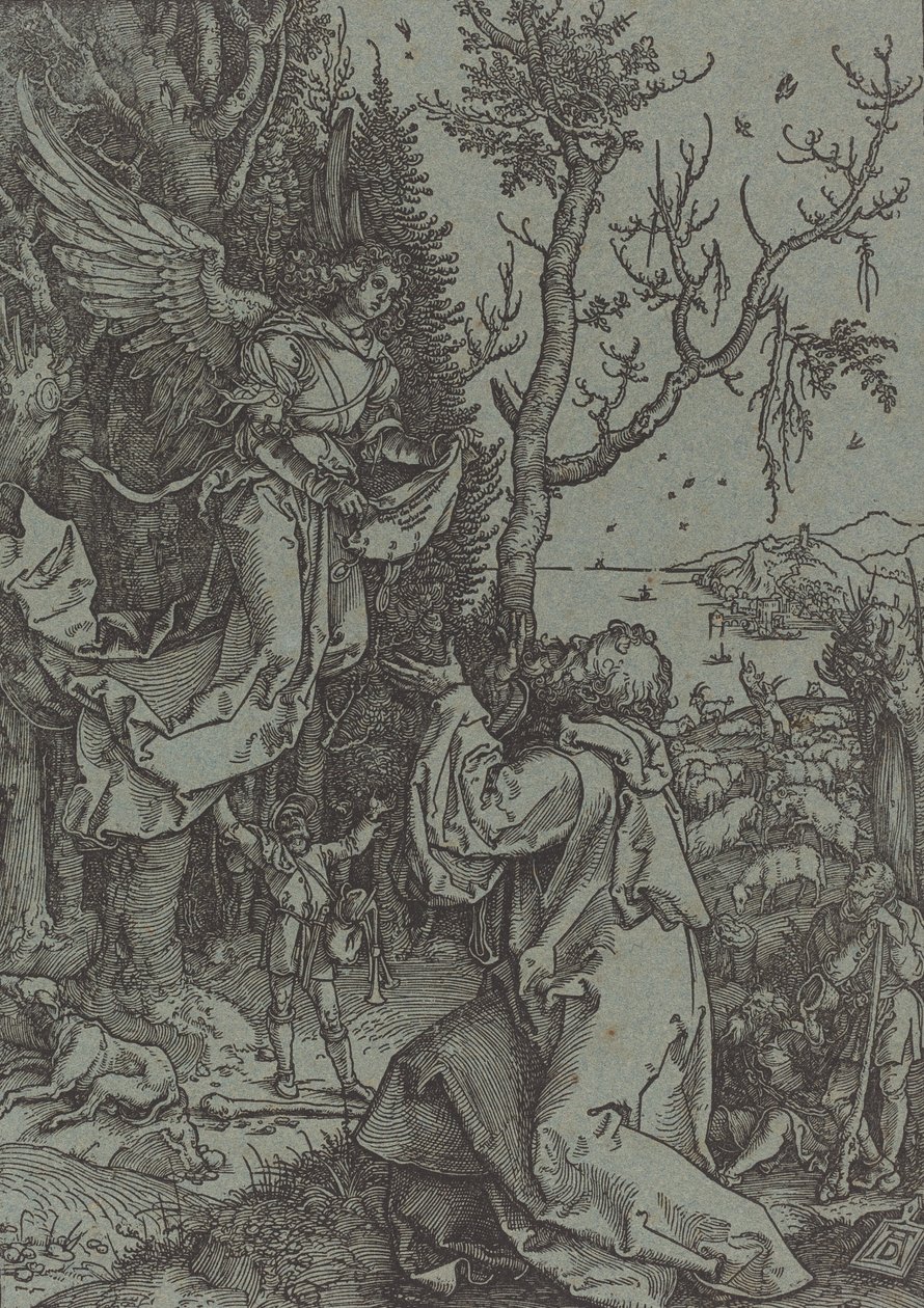 Joachim och ängeln, ca. 1504. av Albrecht Dürer