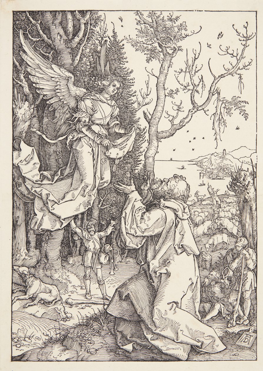 Joachim och ängeln av Albrecht Dürer