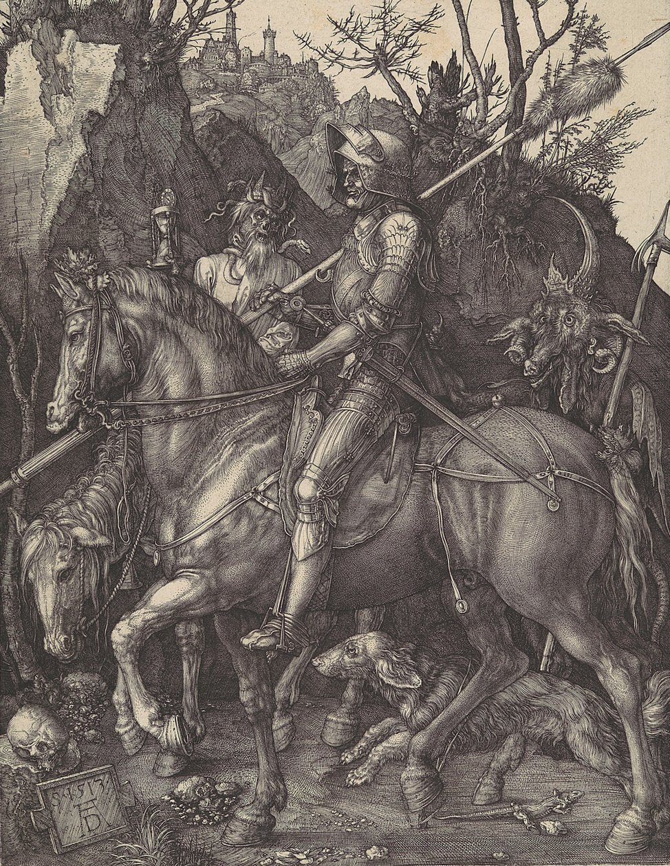 Riddare, död och djävul, 1513., 1513. av Albrecht Dürer