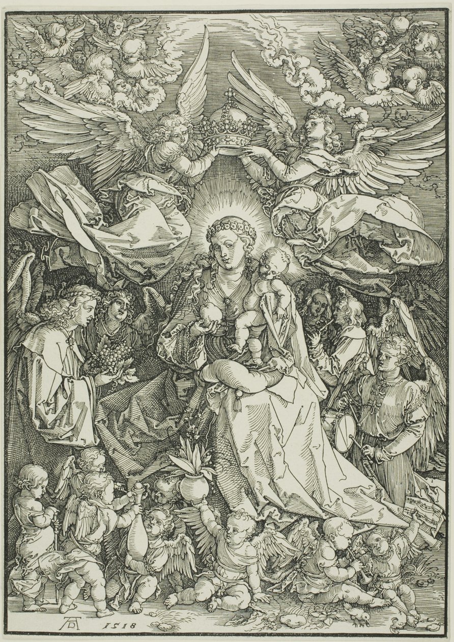 Madonna Queen of Angels av Albrecht Dürer