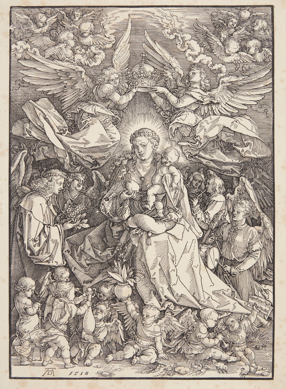 Madonna änglarnas drottning av Albrecht Dürer