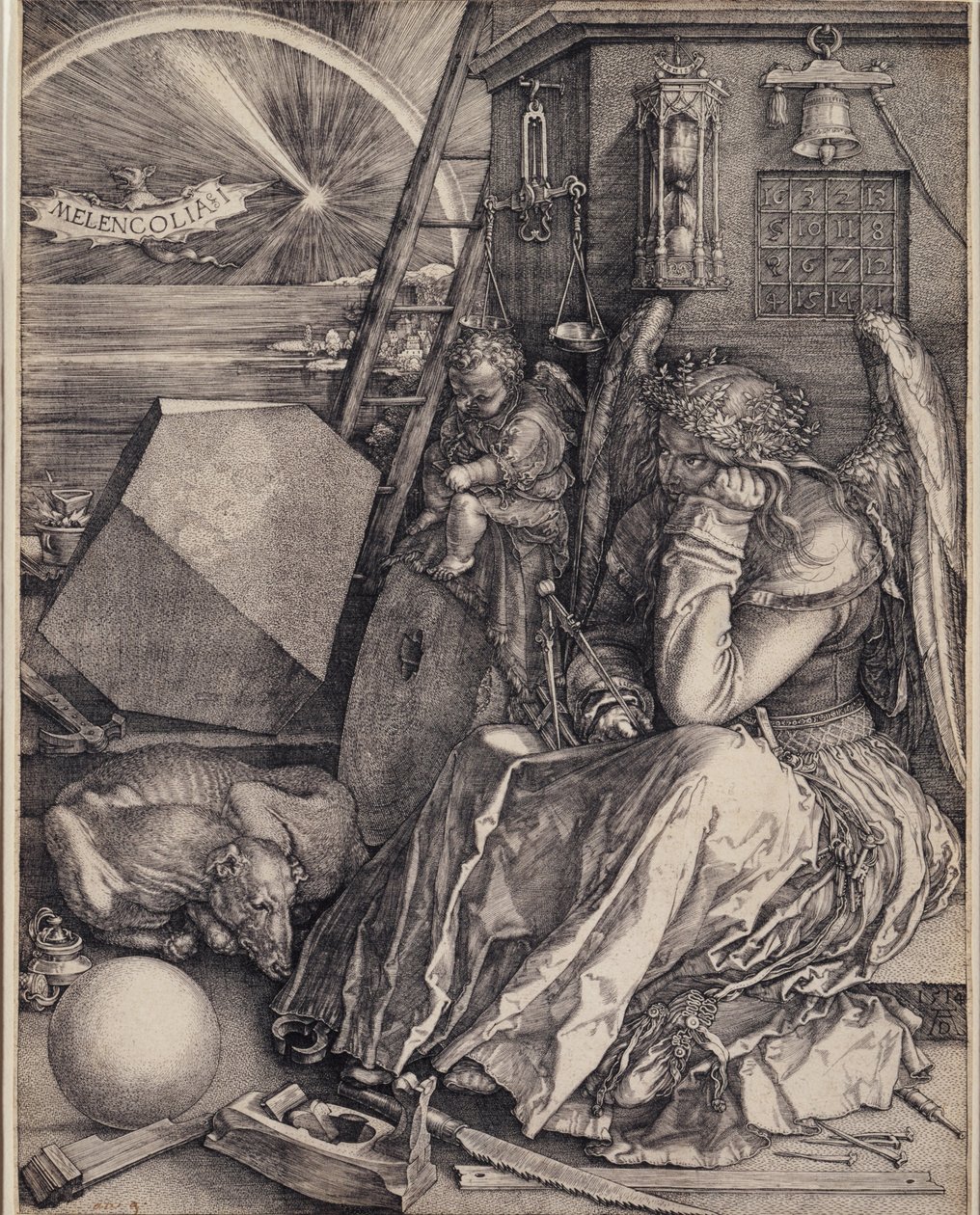 Melancolia I av Albrecht Dürer