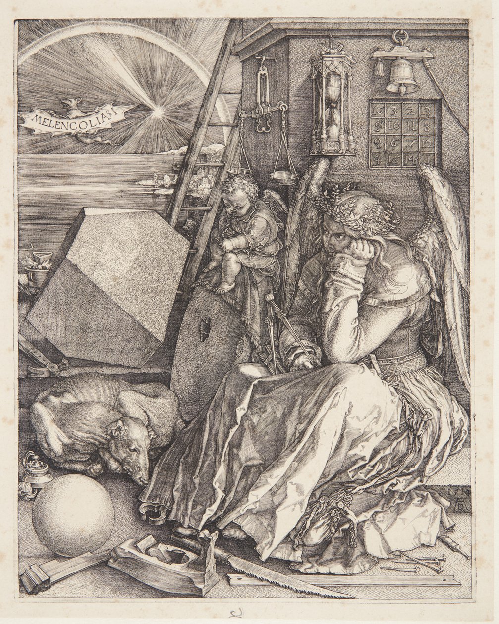 Melancolia I av Albrecht Dürer
