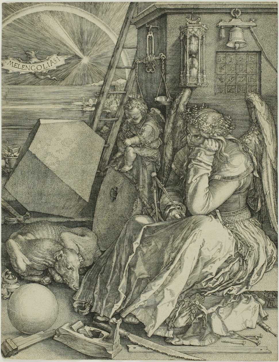 Melancolia I av Albrecht Dürer