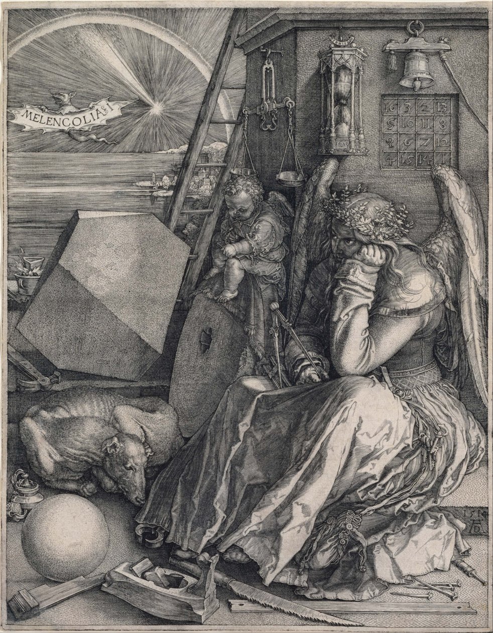 Melencholia I av Albrecht Dürer