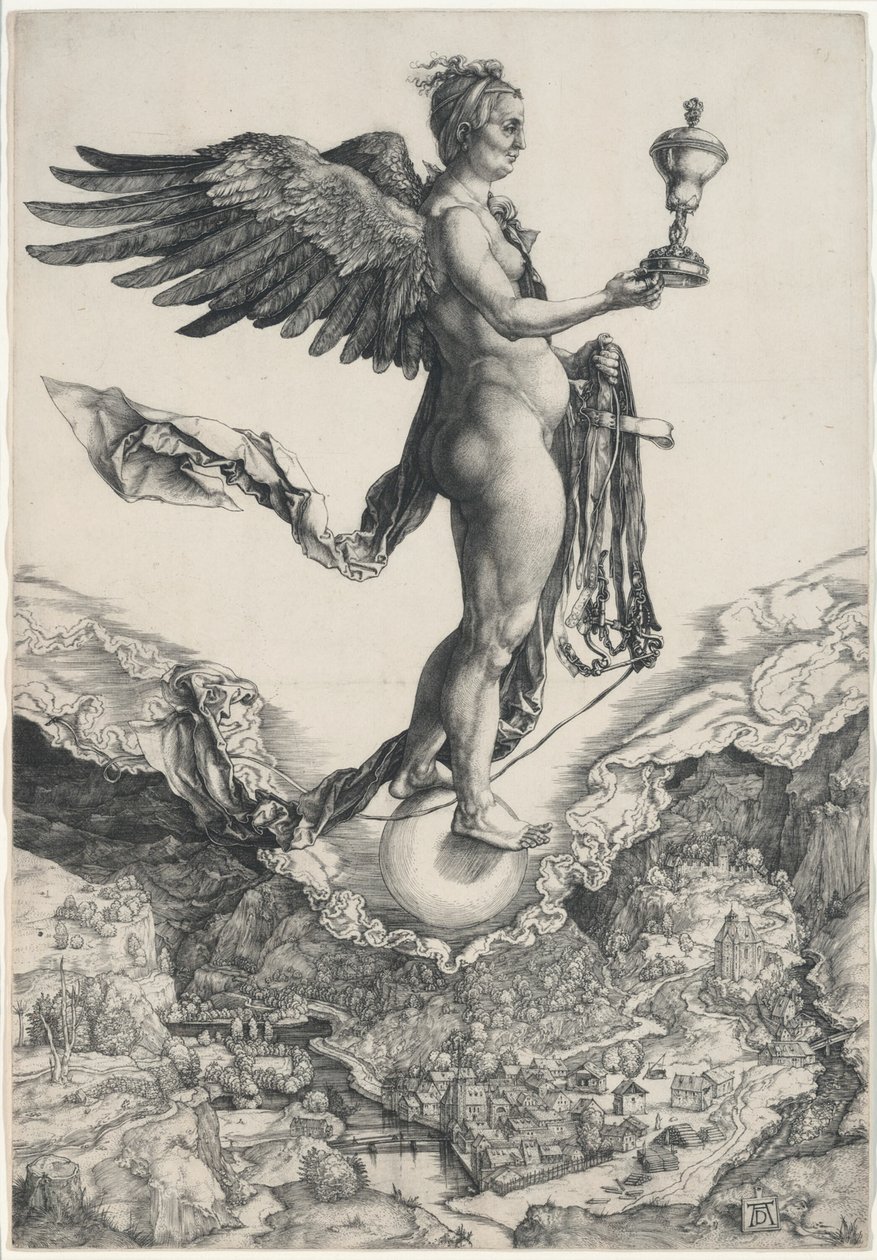 Nemesis av Albrecht Dürer