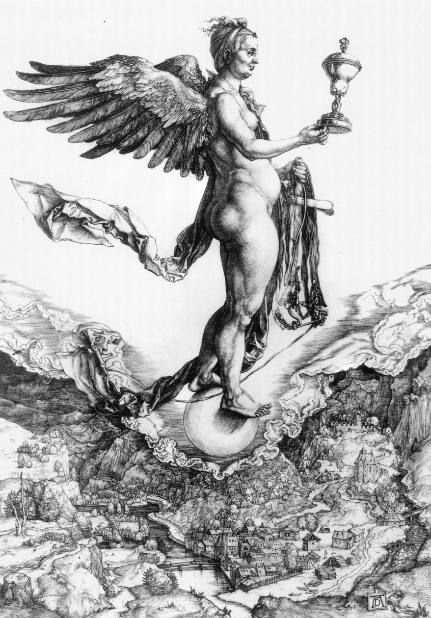 Nemesis av Albrecht Dürer