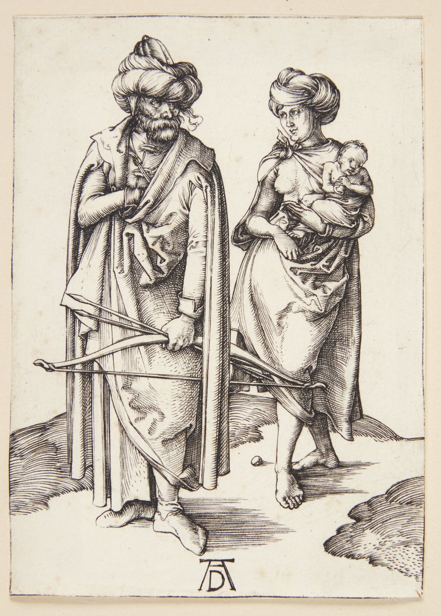 Orientalisk familj av Albrecht Dürer