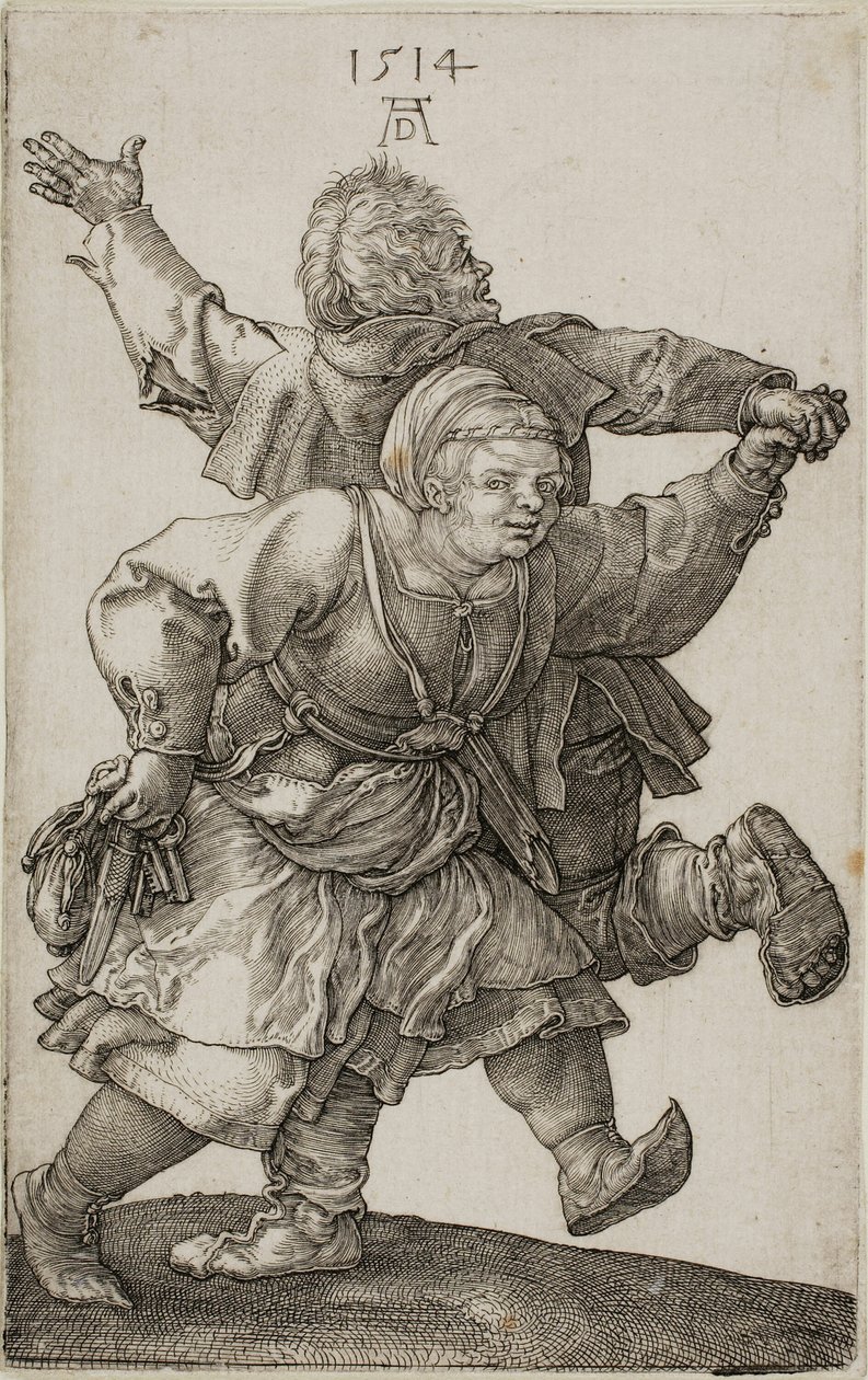Bondepar dansar av Albrecht Dürer
