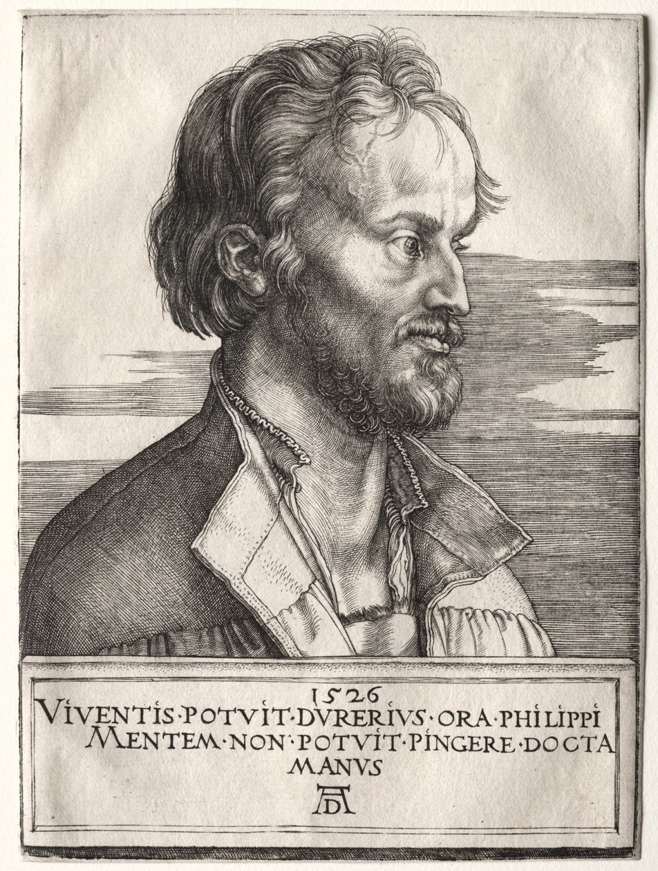 Filip av Melanchton av Albrecht Dürer