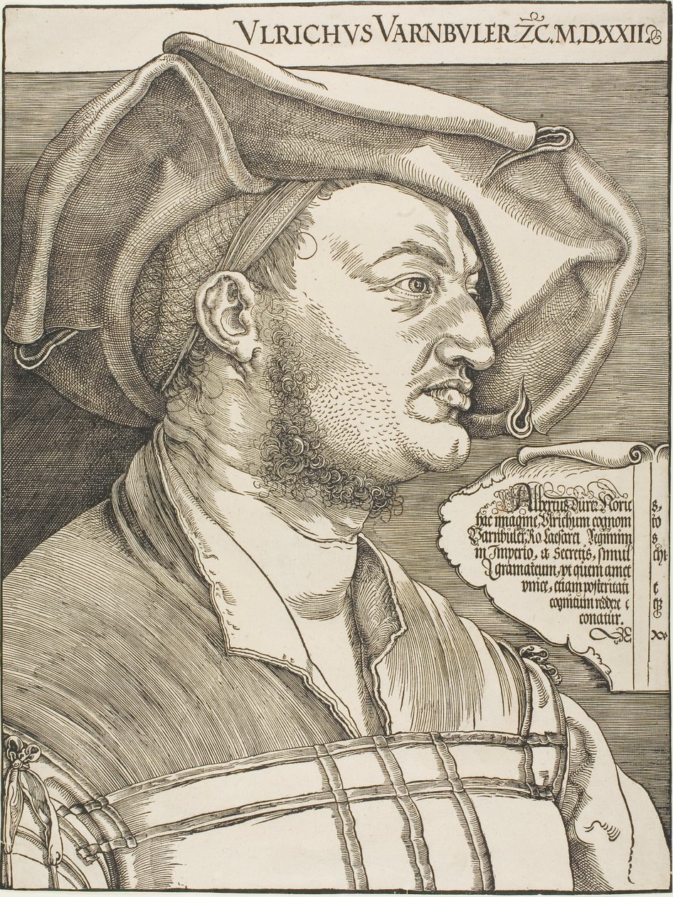 Porträtt av Ulrich Varnbüler av Albrecht Dürer