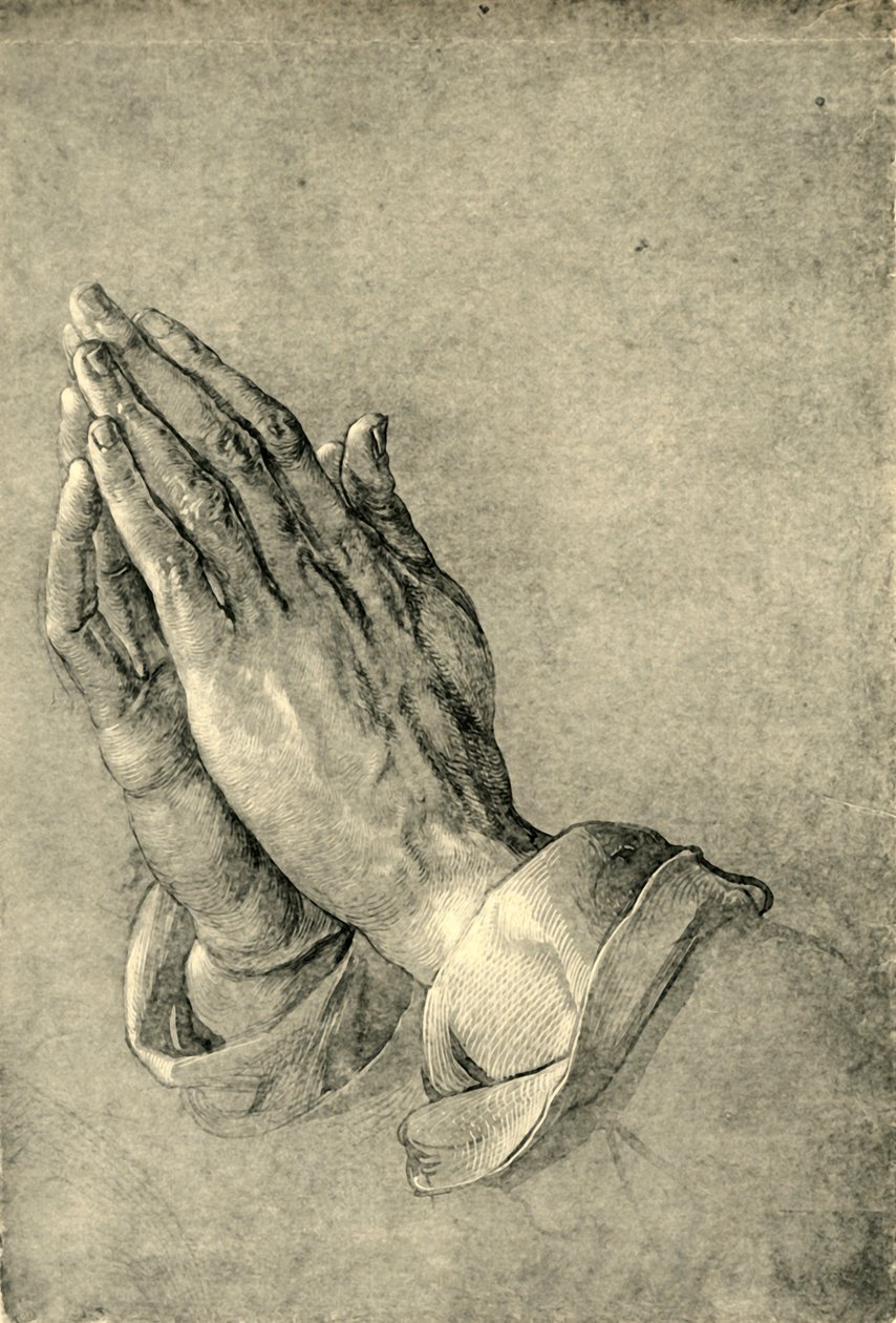 Praying Hands, 1508, 1943. av Albrecht Dürer