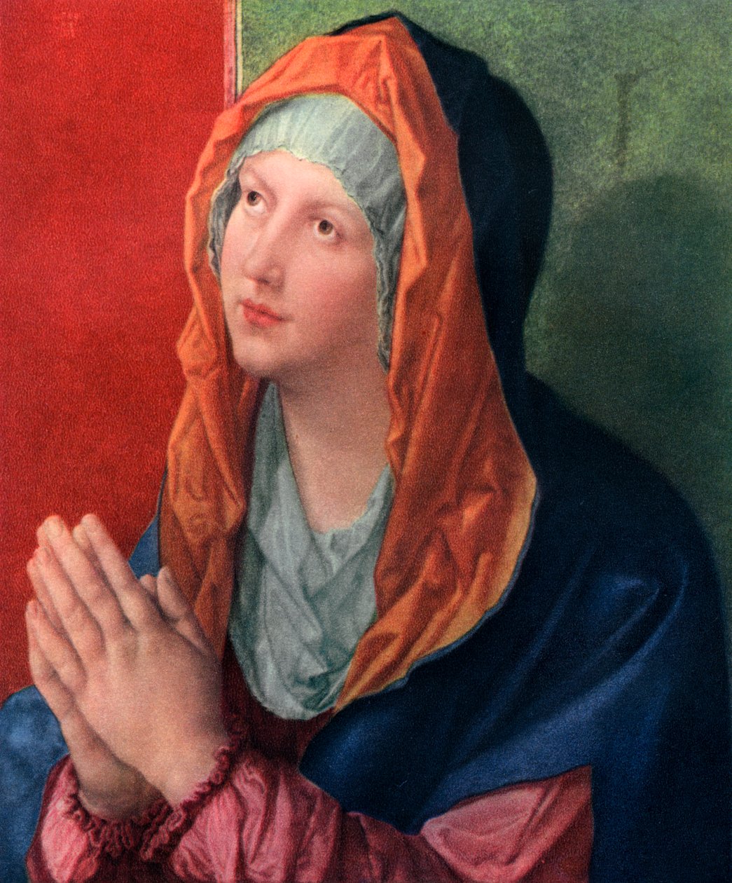 Praying Mary, 1518, 1936 av Albrecht Dürer