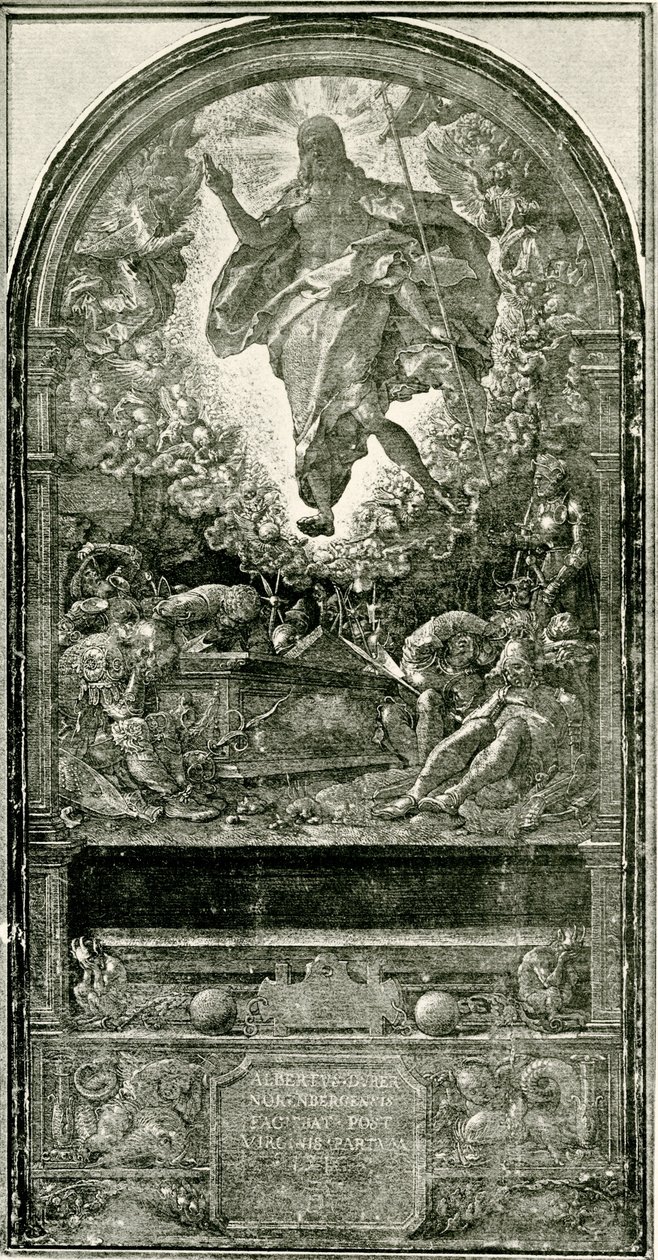 Uppståndelse av Albrecht Dürer