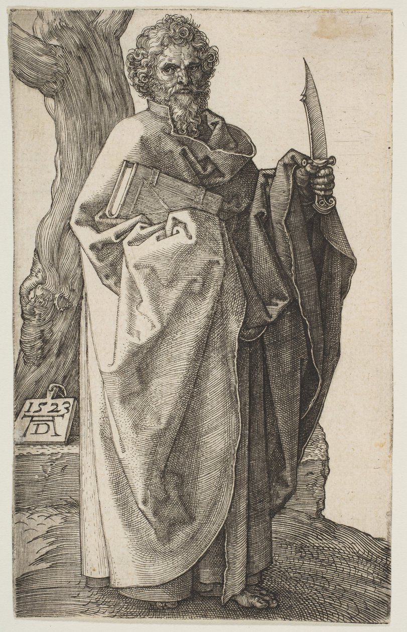 Saint Bartholomew, 1523. av Albrecht Dürer