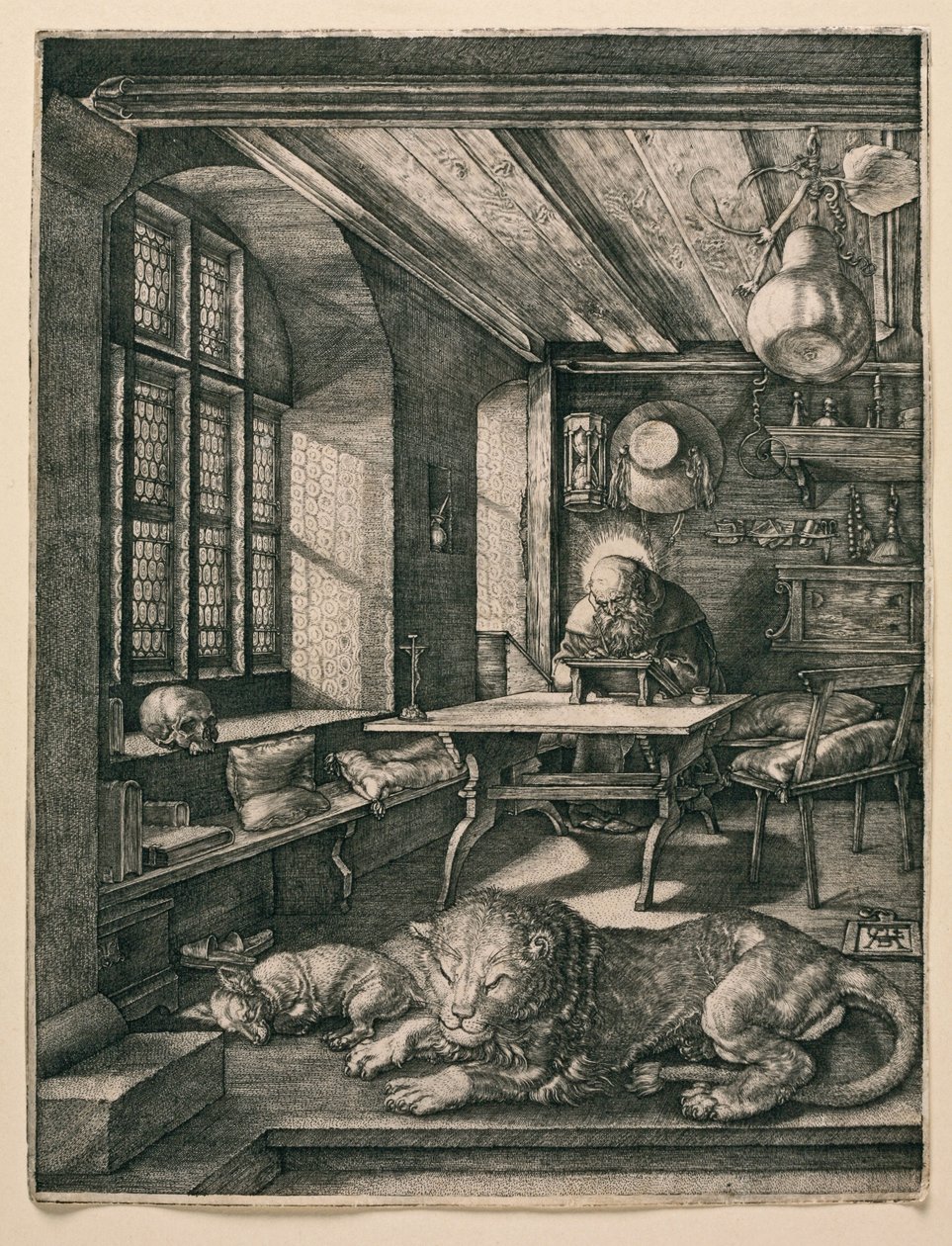 Den helige Hieronymus i sin cell av Albrecht Dürer