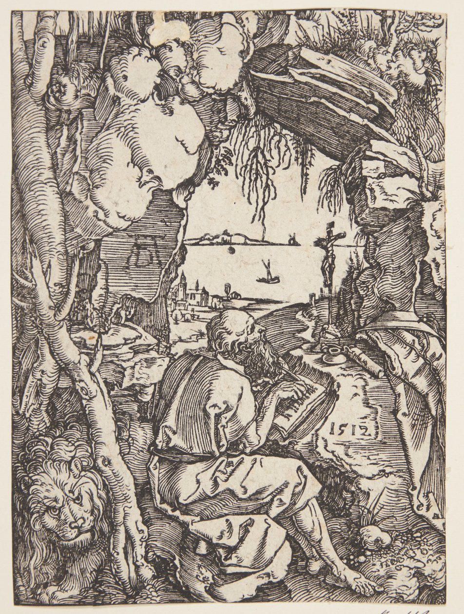 St. Hieronymus i grottan av Albrecht Dürer