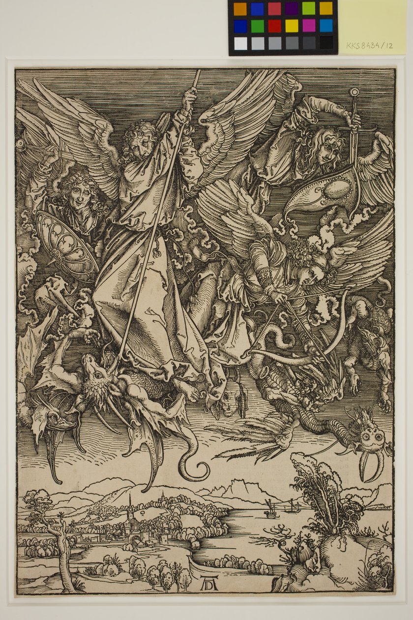 St. Michael slåss mot draken av Albrecht Dürer