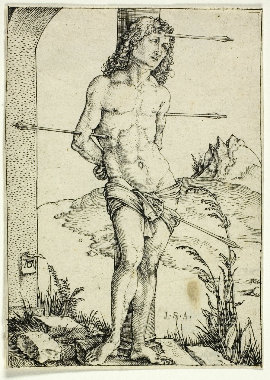 S:t Sebastian vid Kolonnen av Albrecht Dürer
