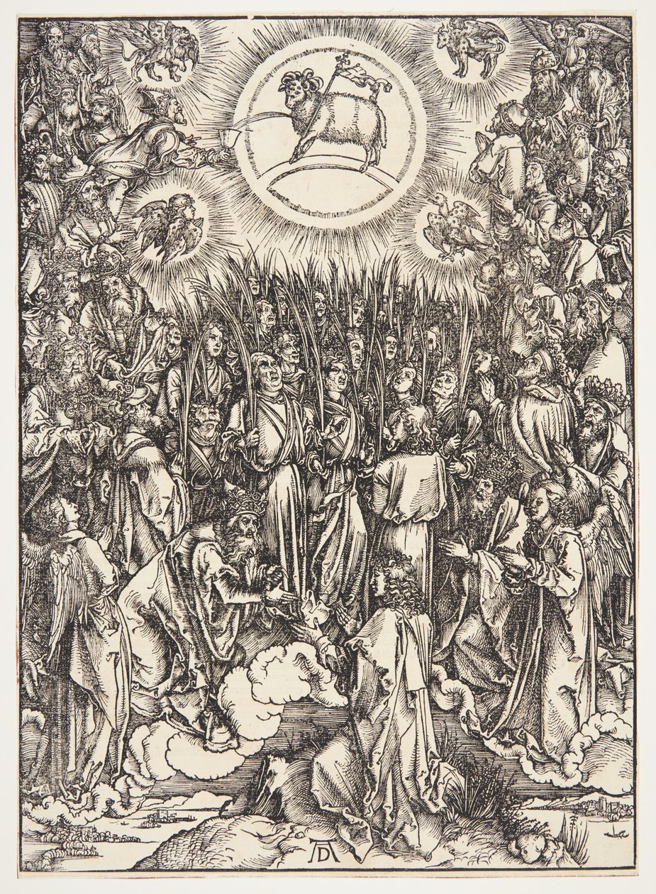 Tillbedjan av Lammet av Albrecht Dürer