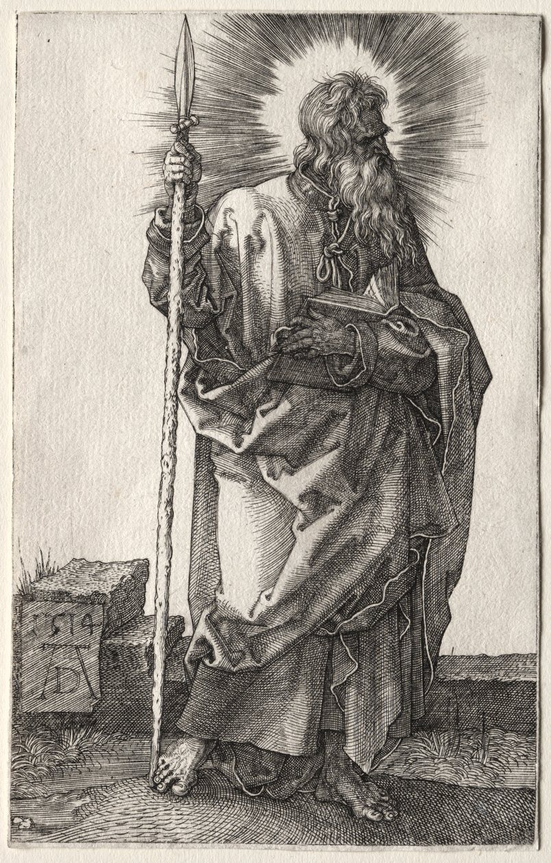 Aposteln Thomas av Albrecht Dürer