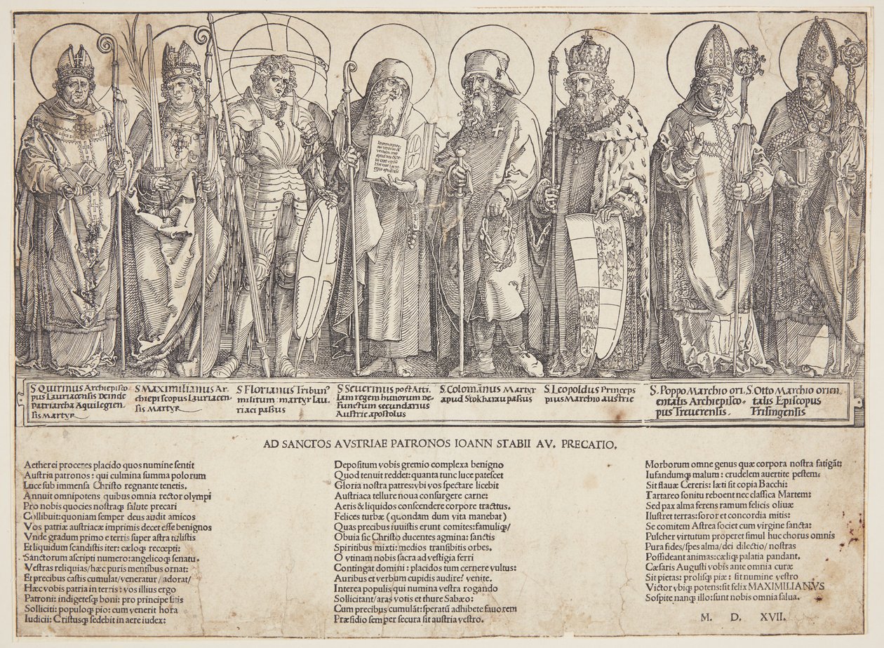 De österrikiska helgonen av Albrecht Dürer
