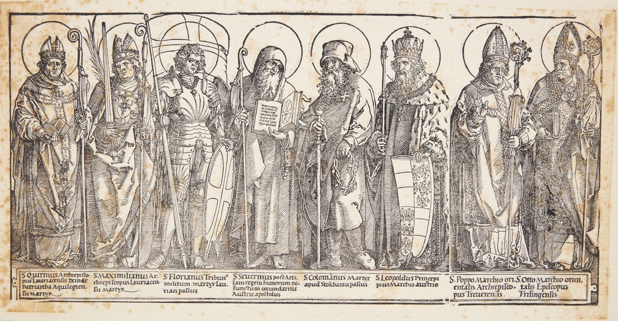 De österrikiska helgonen av Albrecht Dürer