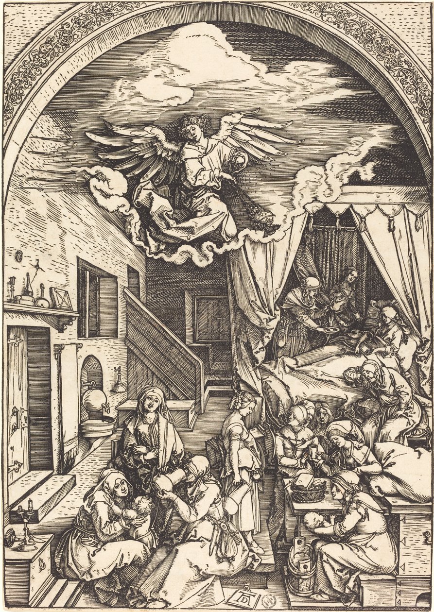 Jungfruns födelse av Albrecht Dürer