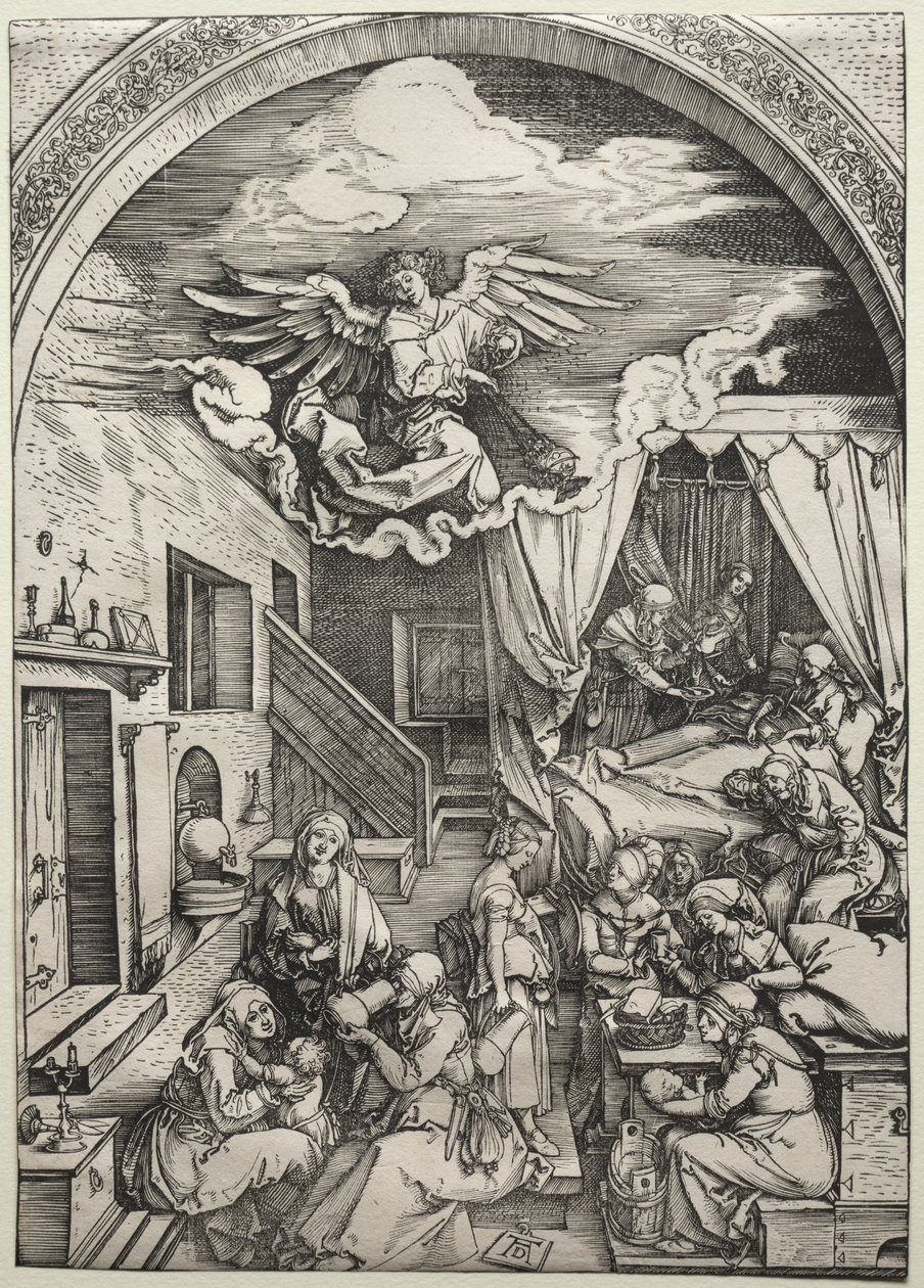 Jungfruns födelse av Albrecht Dürer