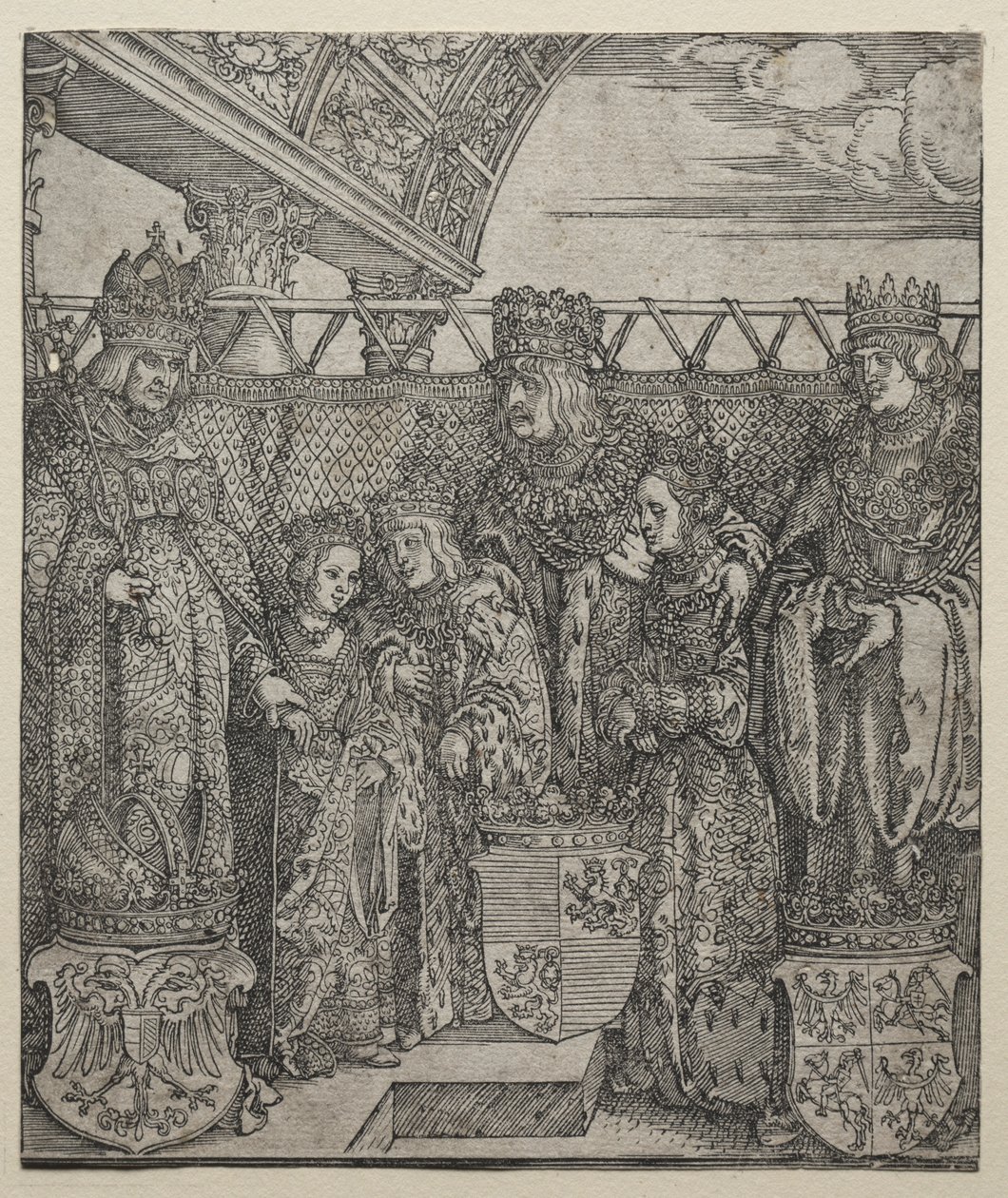 Prinskongressen i Wien, 1512-1515. av Albrecht Dürer