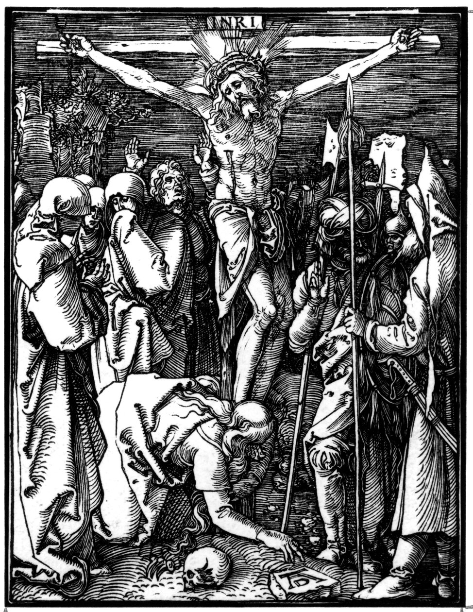 Korsfästelsen, från Den lilla passionen, c.1509-11 av Albrecht Dürer