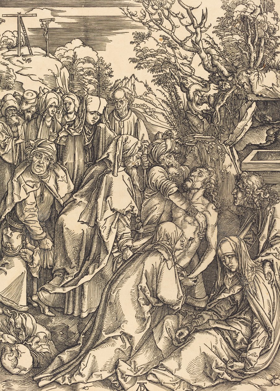 Depositionen, c. 1497. av Albrecht Dürer